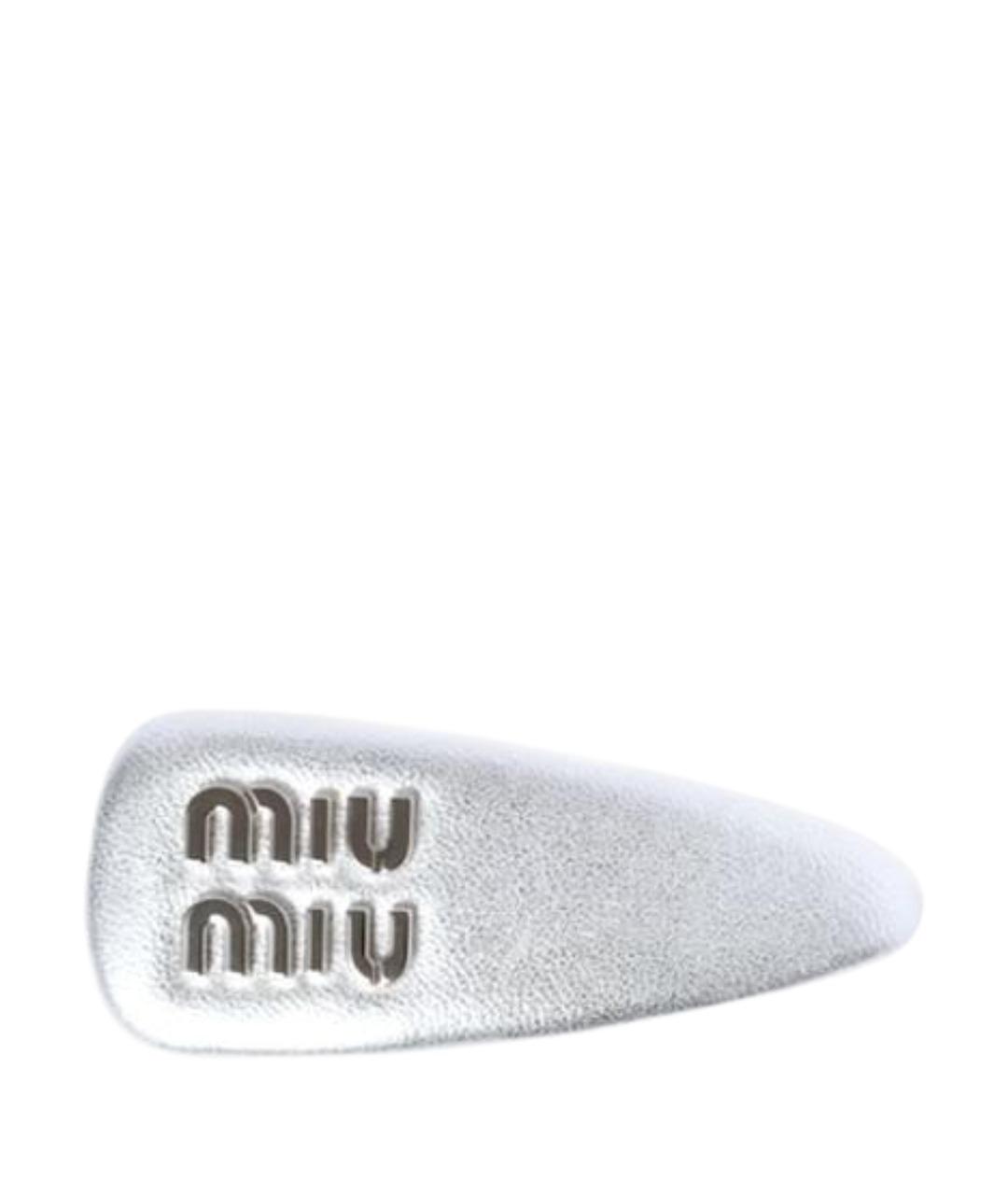 MIU MIU Серебряная заколка, фото 1