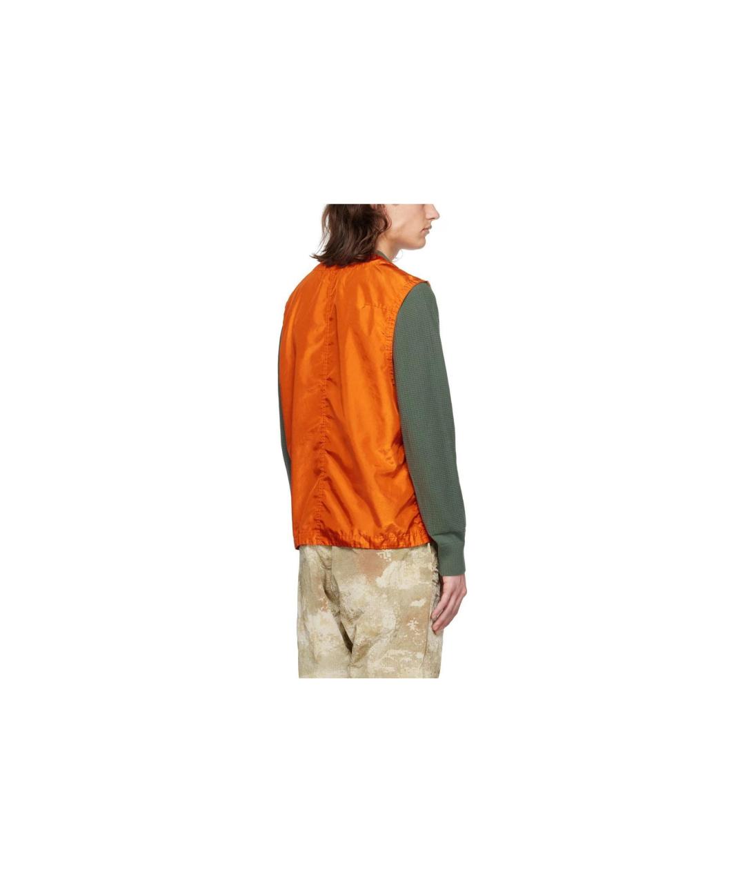 STONE ISLAND Оранжевый жилет, фото 2