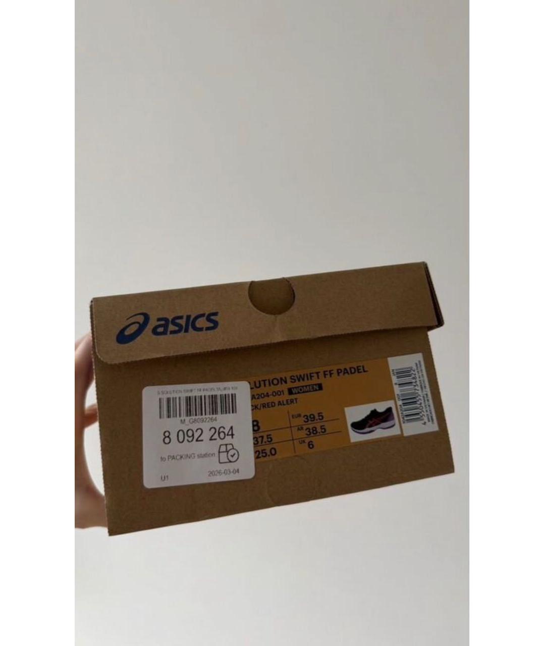 ASICS Черные кроссовки, фото 7