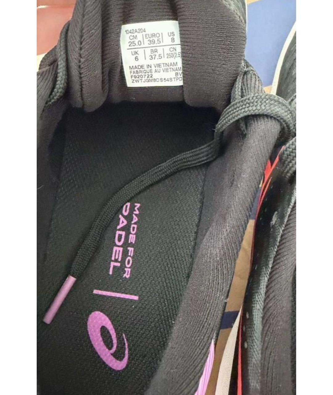 ASICS Черные кроссовки, фото 5