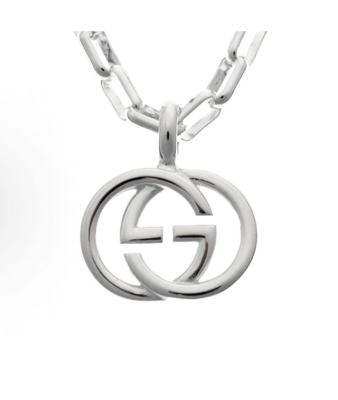 GUCCI Серебряная серебряная подвеска, фото 6