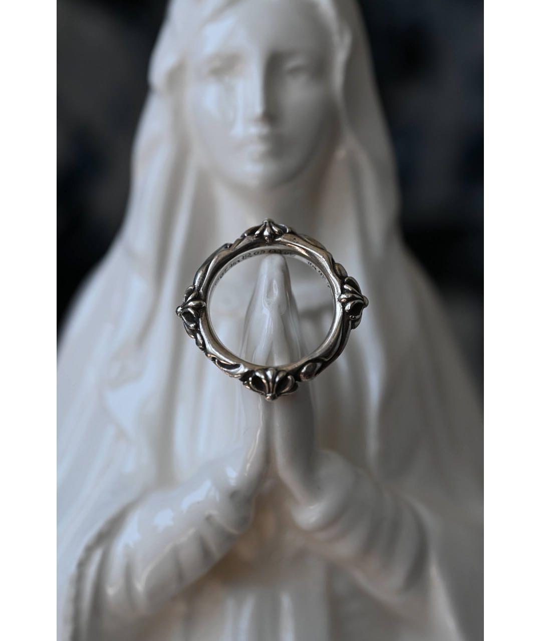 CHROME HEARTS Серебряное серебряное кольцо, фото 6