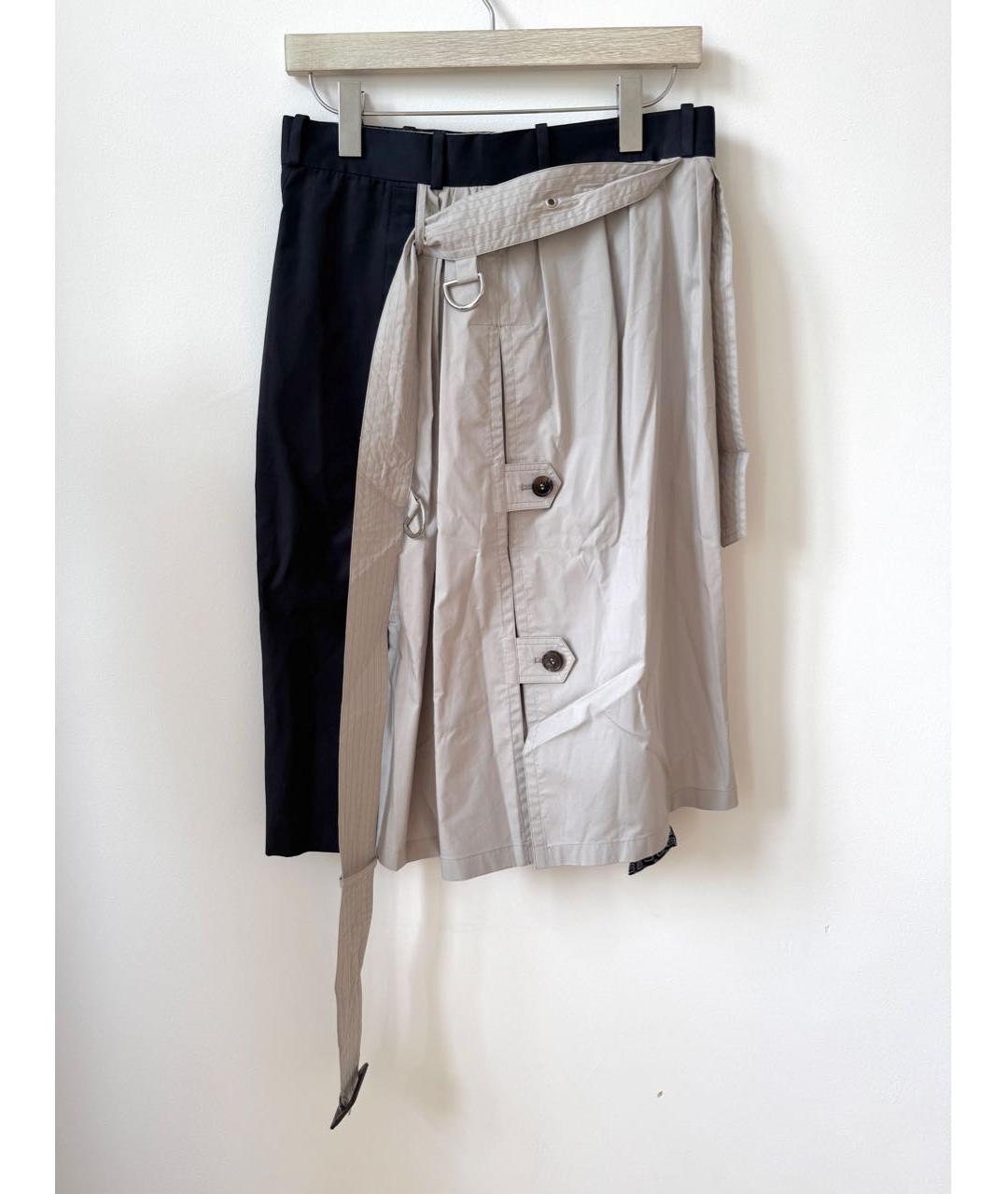 MAISON MARGIELA Хлопковая юбка миди, фото 2