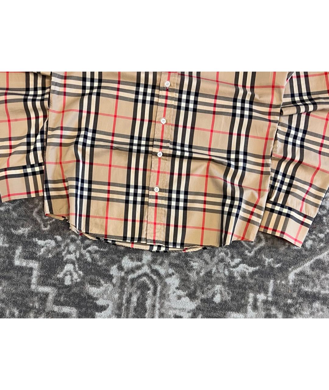 BURBERRY Хлопковая классическая рубашка, фото 3