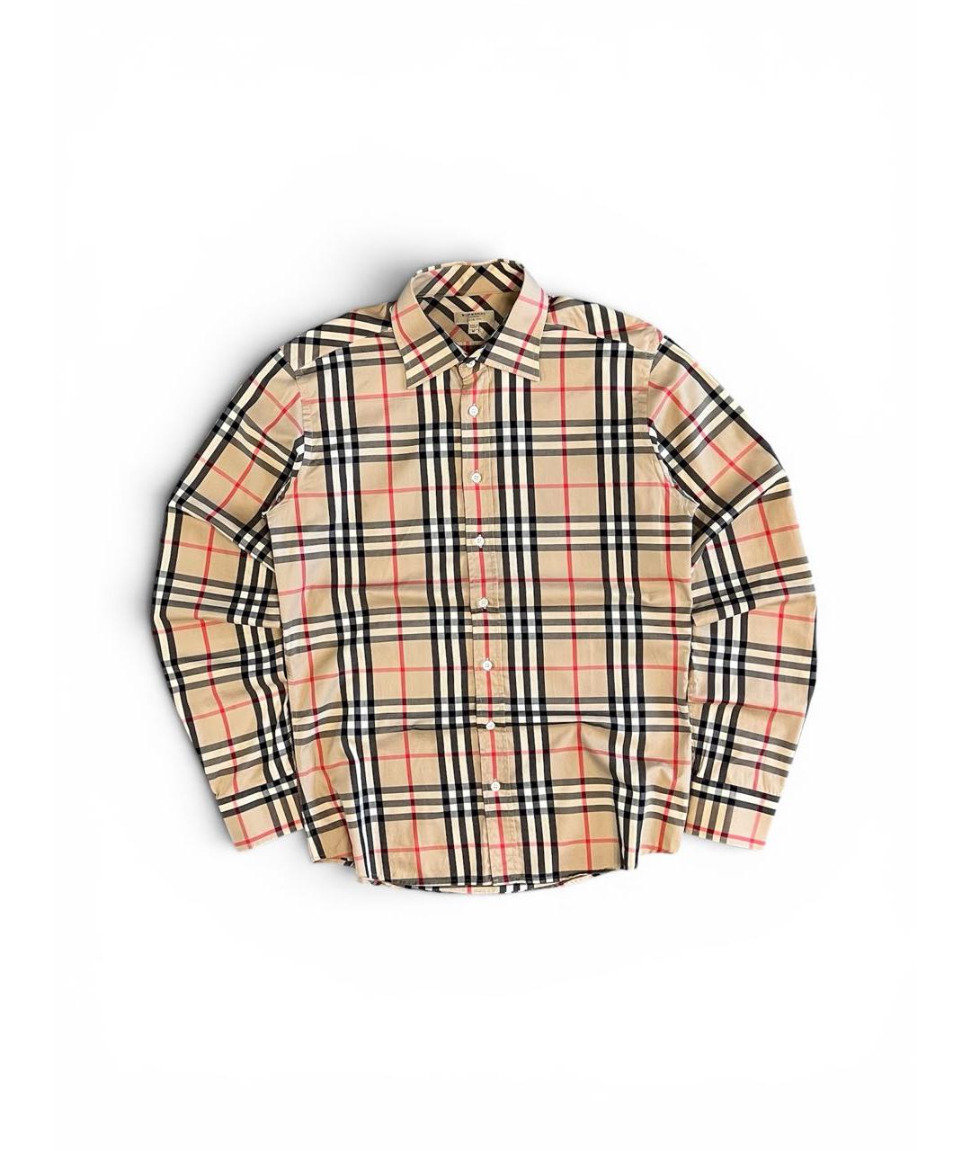 BURBERRY Хлопковая классическая рубашка, фото 1