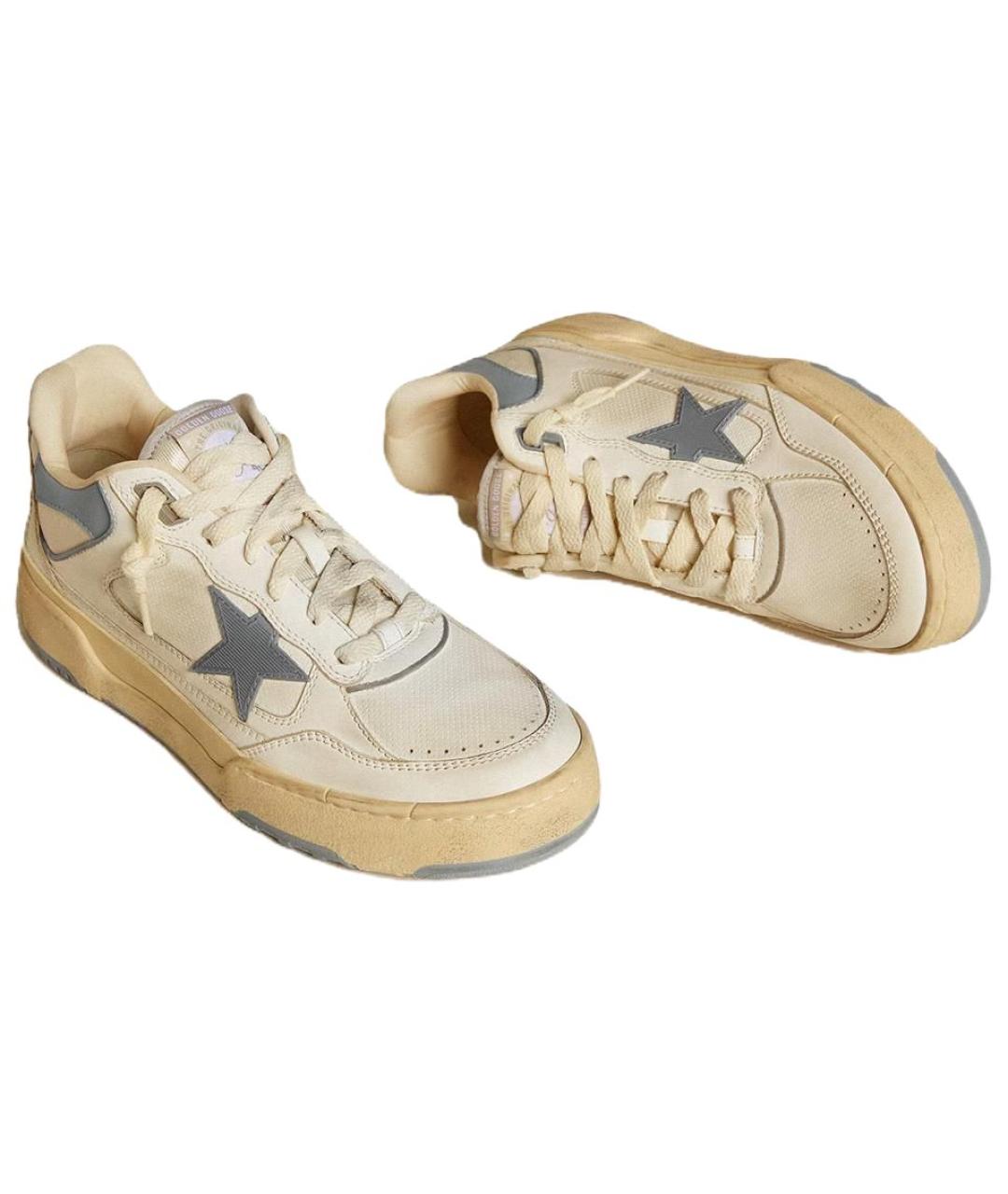 GOLDEN GOOSE Кожаные кроссовки, фото 3