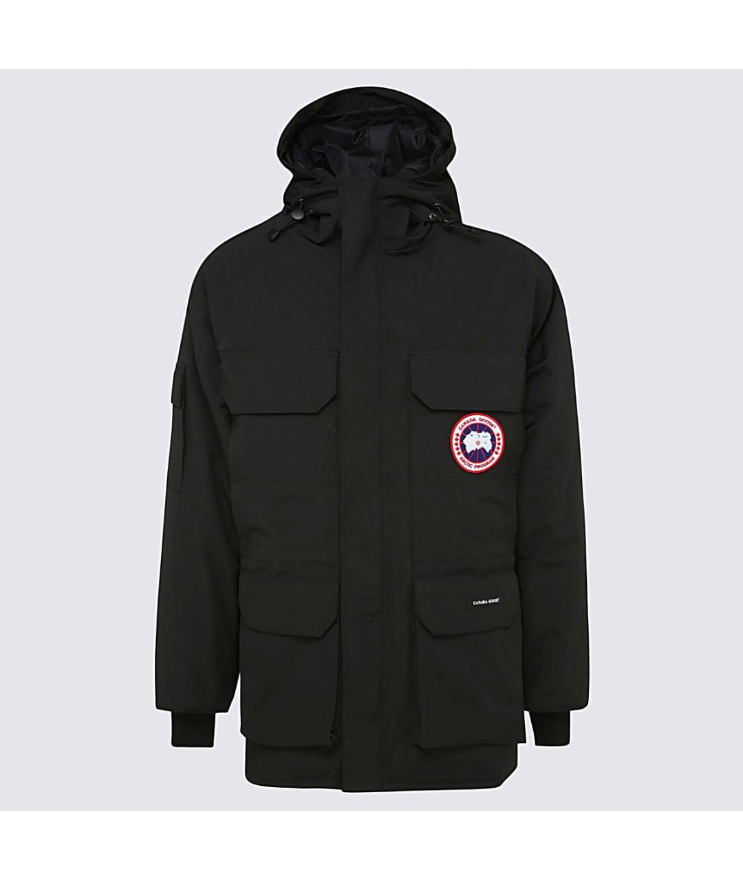 CANADA GOOSE Черная синтетическая парка, фото 3