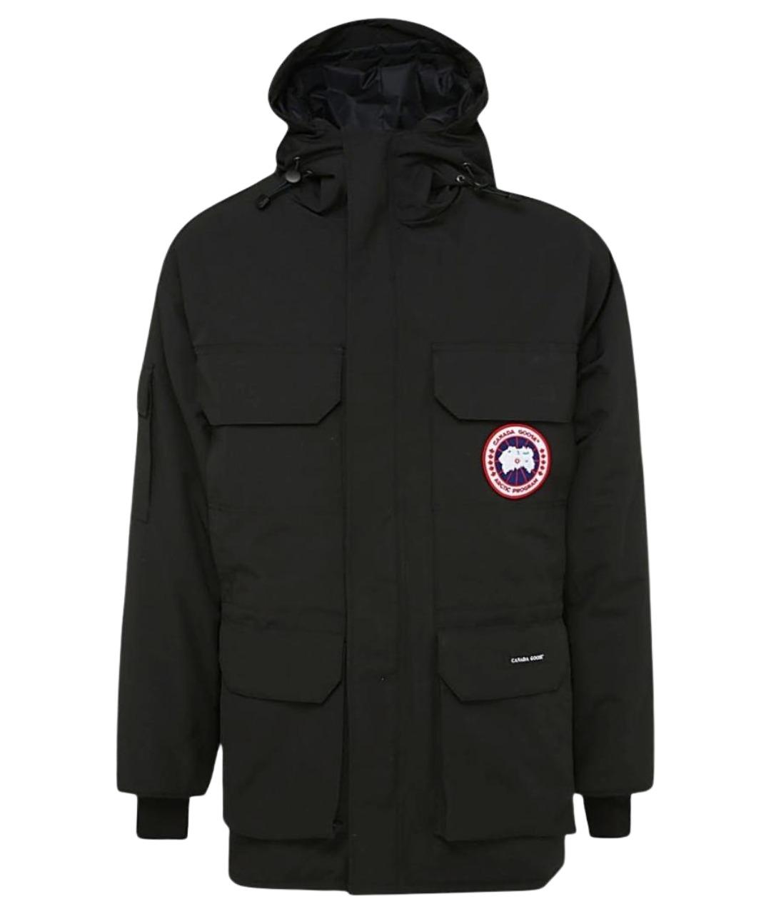 CANADA GOOSE Черная синтетическая парка, фото 1
