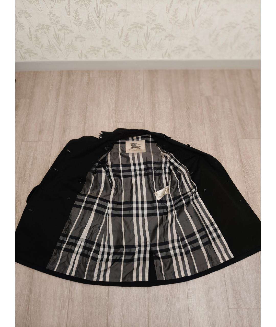 BURBERRY Антрацитовый тренч/плащ, фото 6