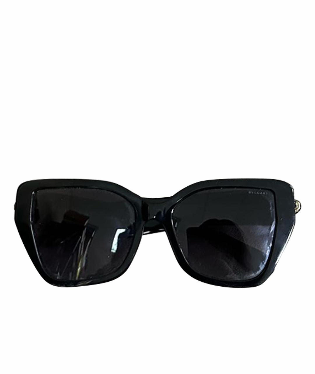 BVLGARI Черные солнцезащитные очки, фото 1