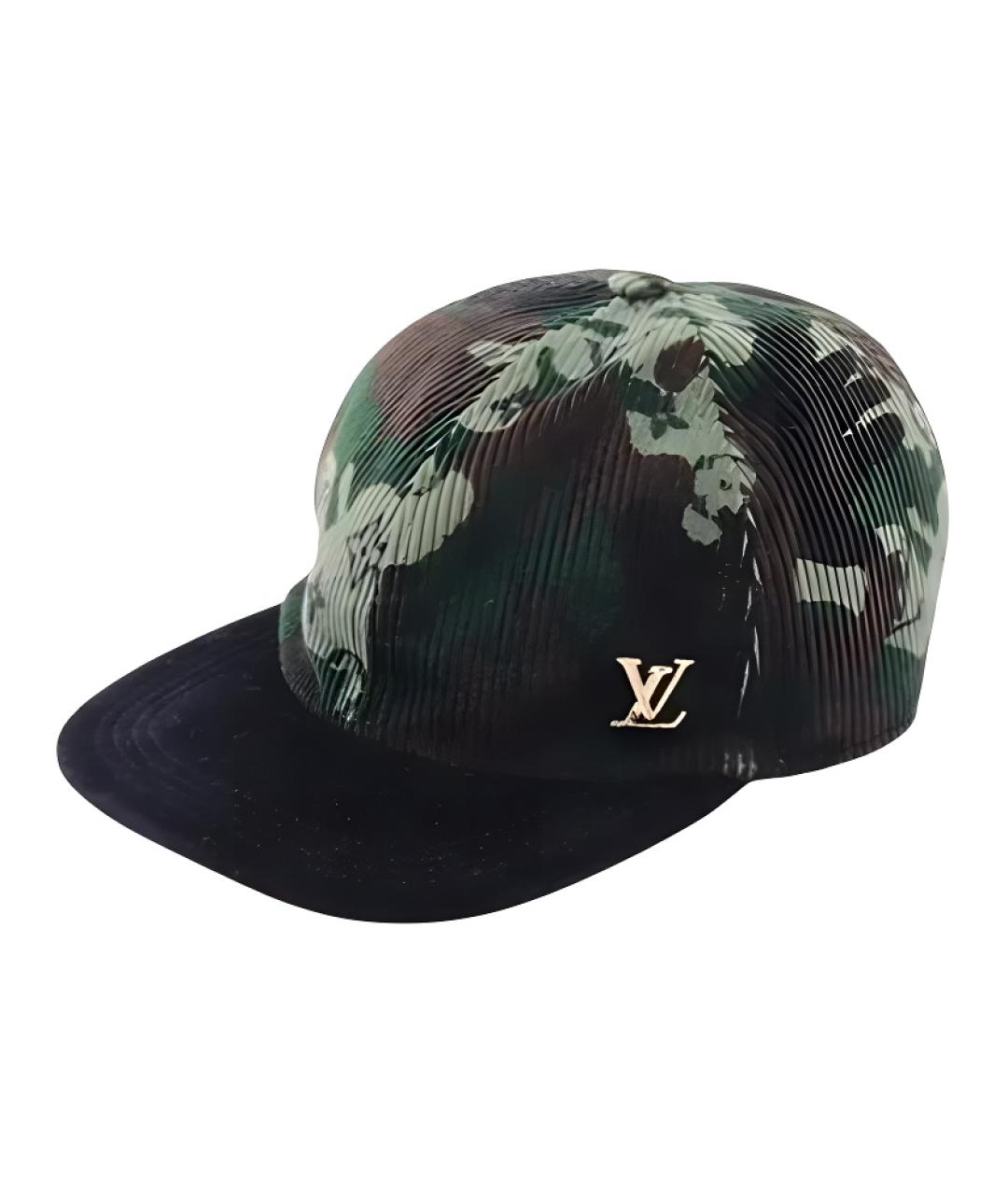 LOUIS VUITTON Зеленая кепка, фото 1