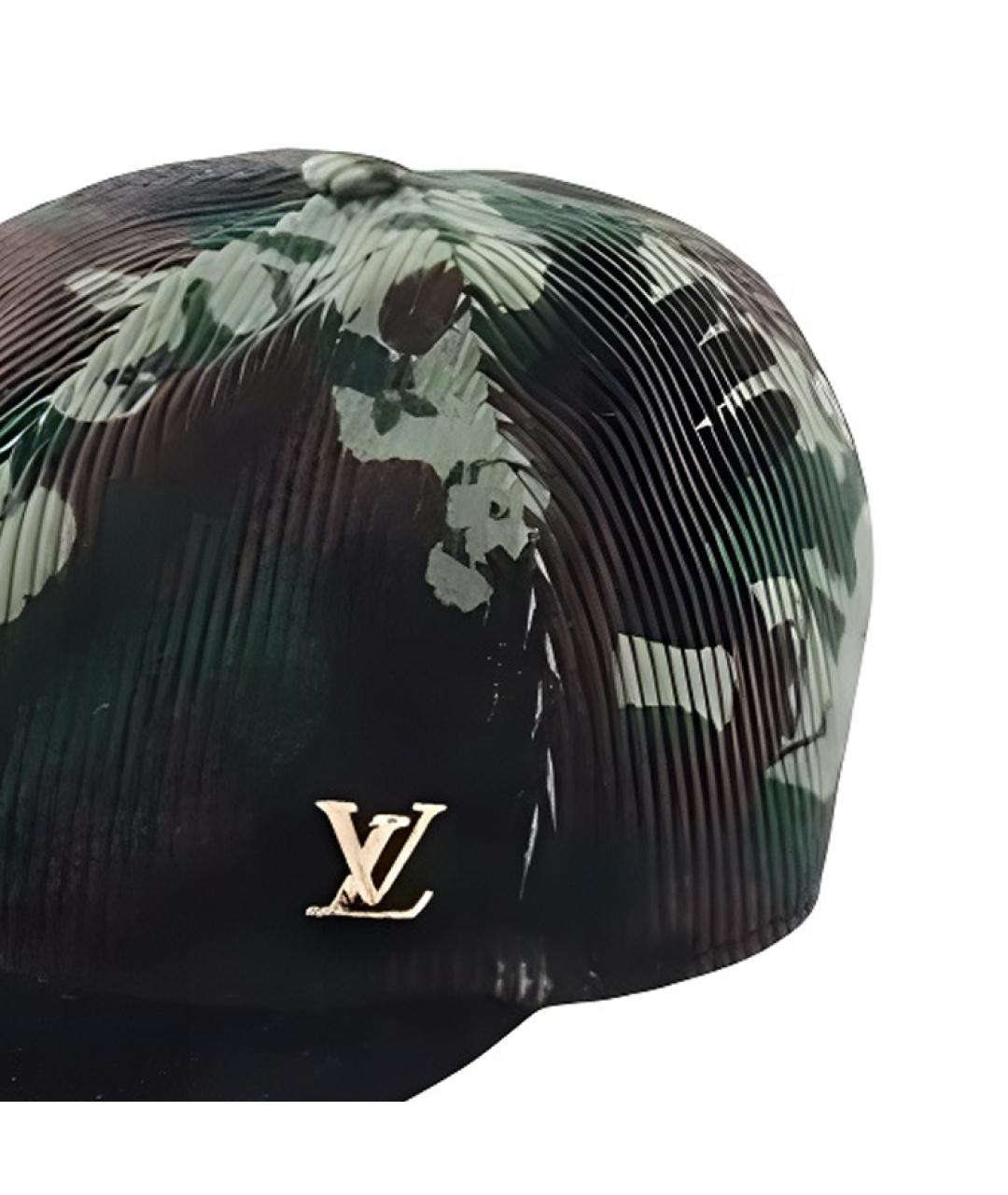 LOUIS VUITTON Зеленая кепка, фото 3