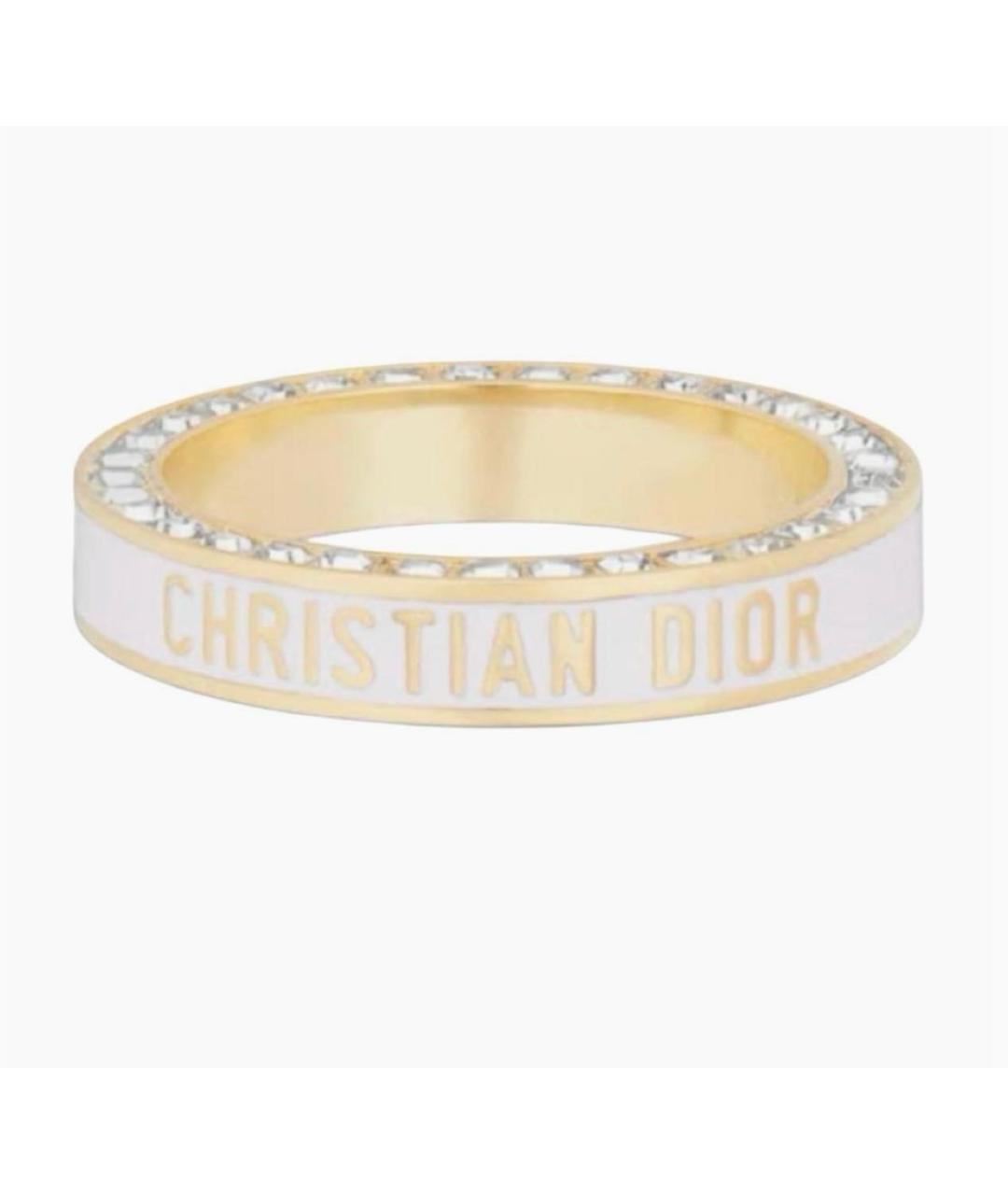 CHRISTIAN DIOR Золотое латунное кольцо, фото 9
