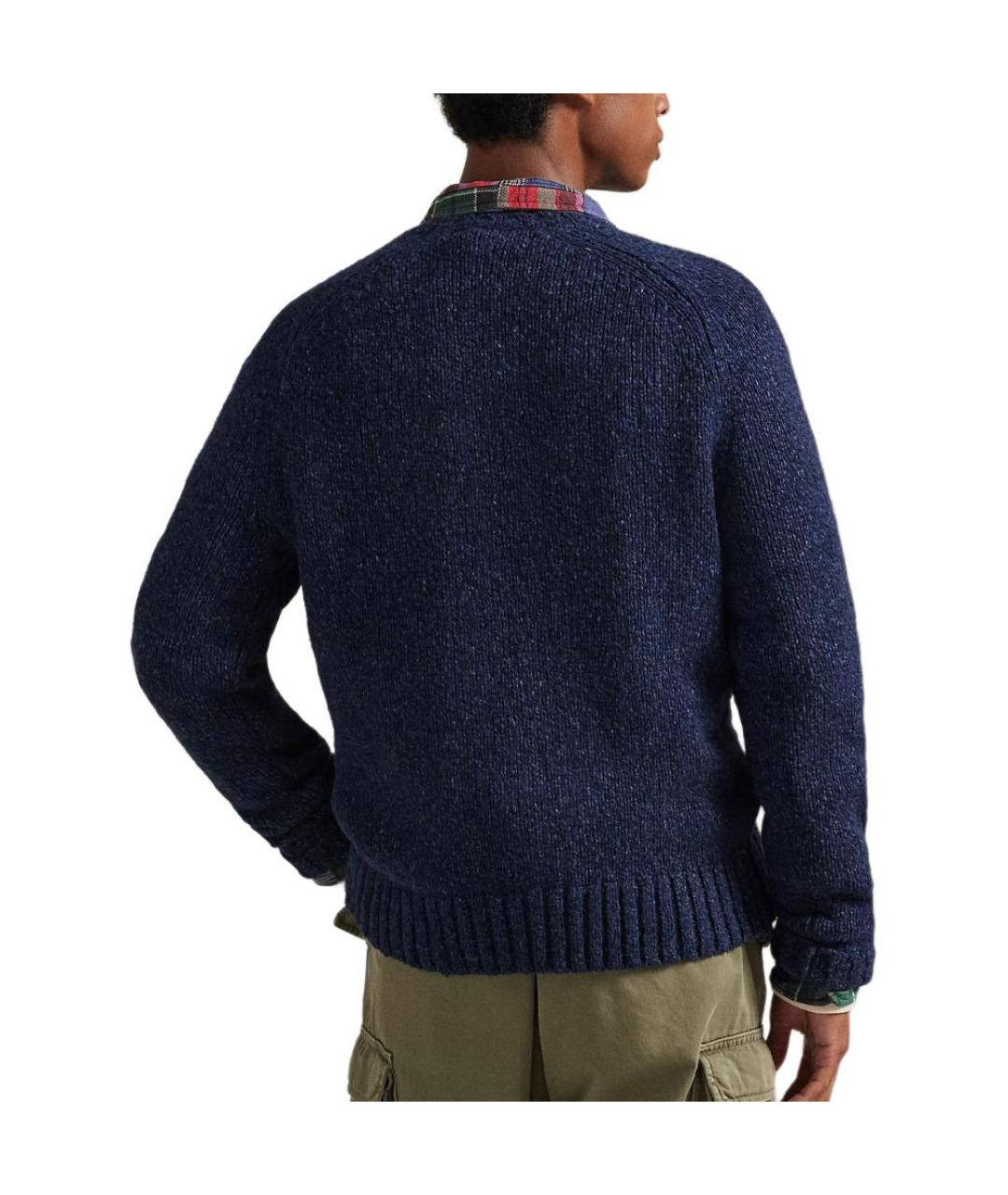 POLO RALPH LAUREN Синий джемпер / свитер, фото 4