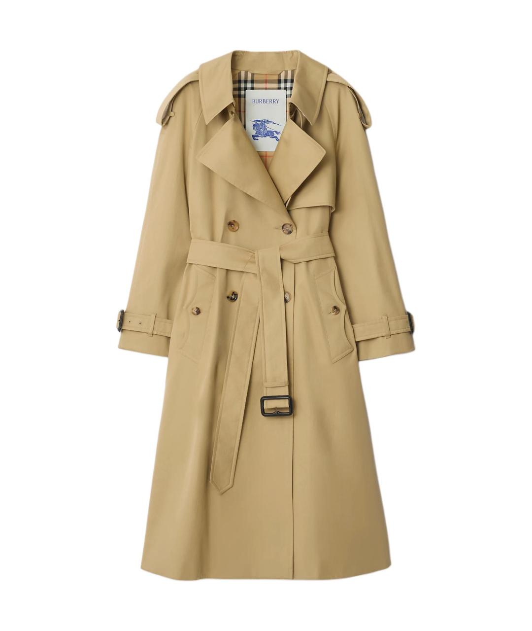 BURBERRY Бежевый тренч/плащ, фото 1