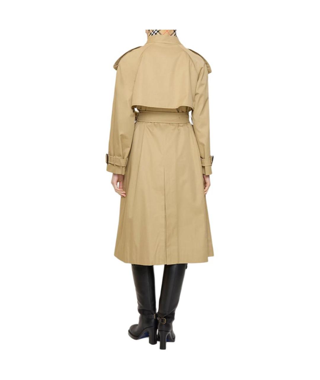 BURBERRY Бежевый тренч/плащ, фото 4