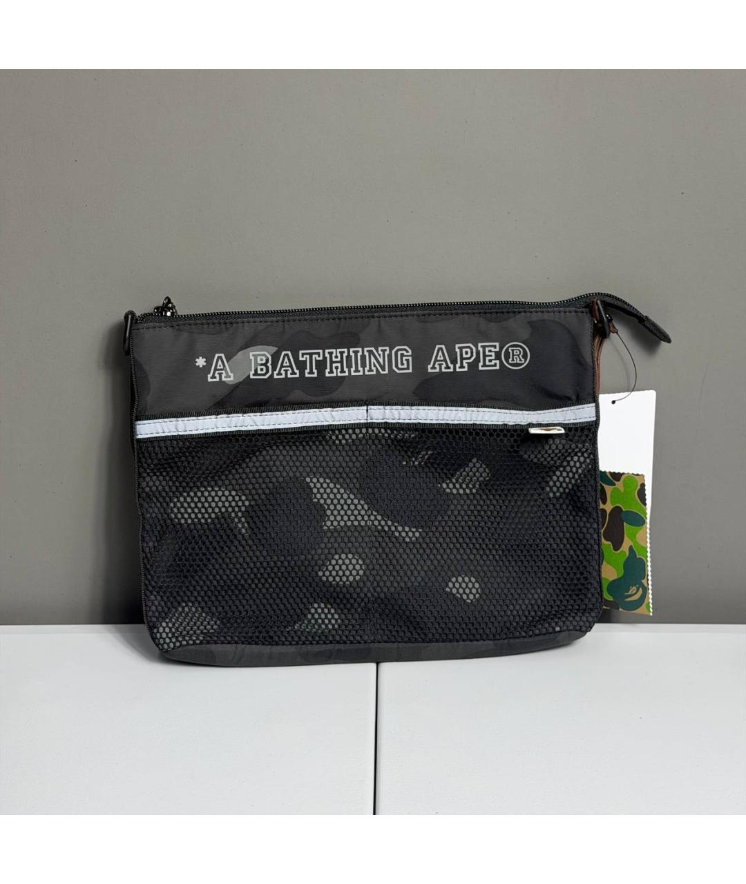 BAPE Черная сумка на плечо, фото 4