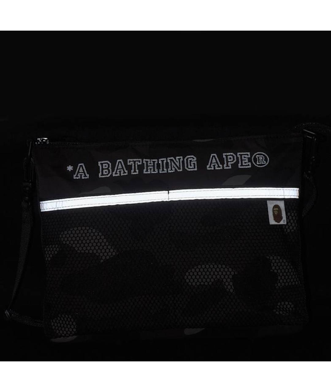BAPE Черная сумка на плечо, фото 2