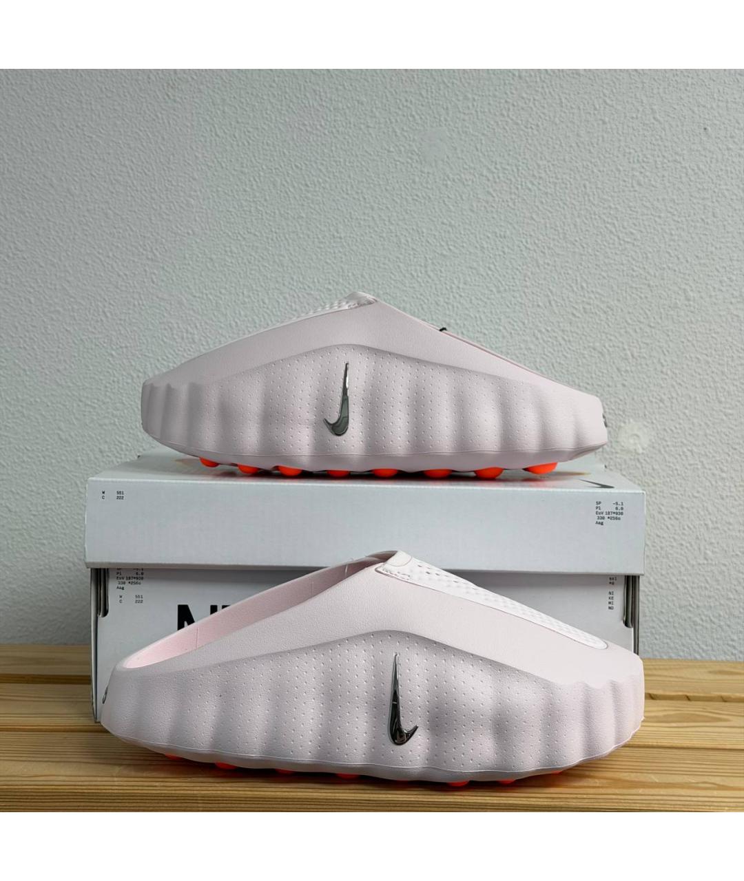 NIKE Розовые шлепанцы, фото 2