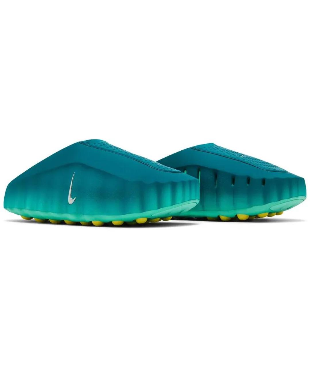 NIKE Зеленые шлепанцы, фото 2
