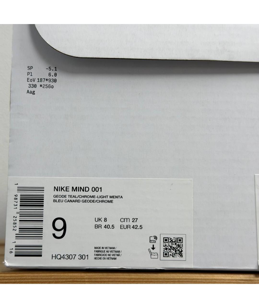 NIKE Зеленые шлепанцы, фото 5