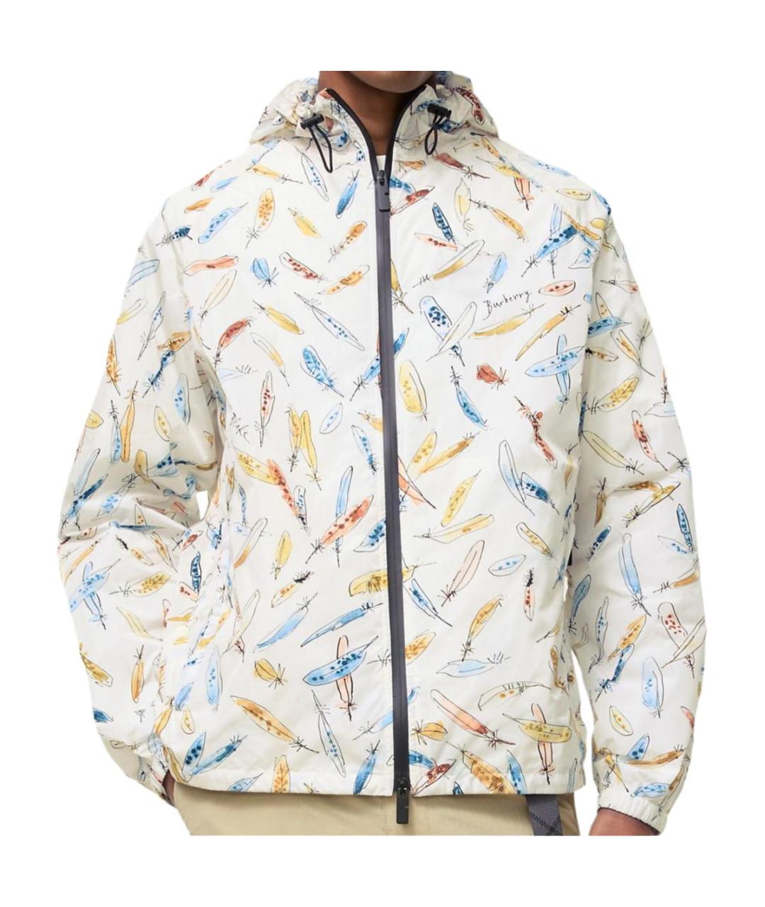 BURBERRY Белая куртка, фото 2