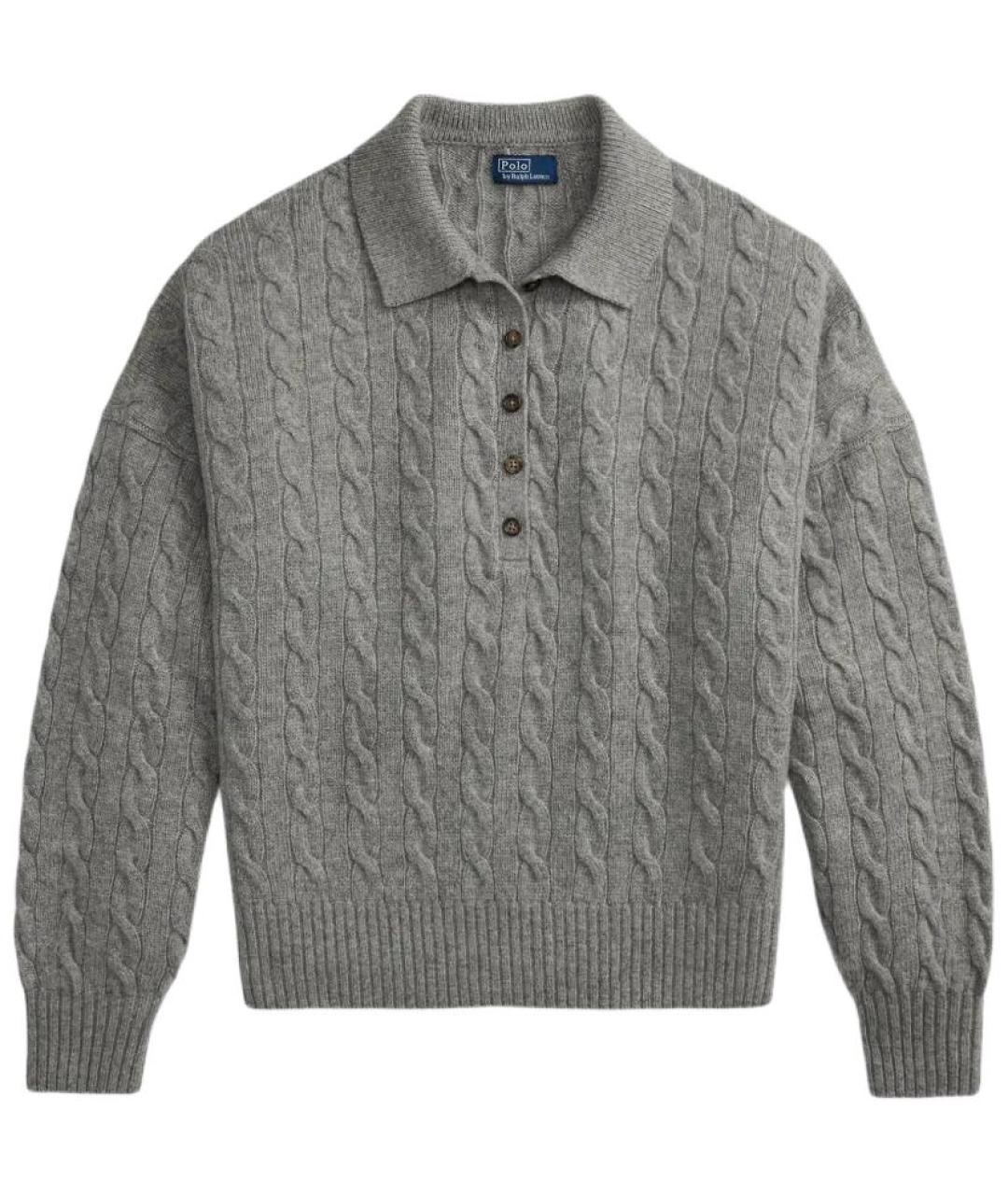 POLO RALPH LAUREN Серый джемпер / свитер, фото 1