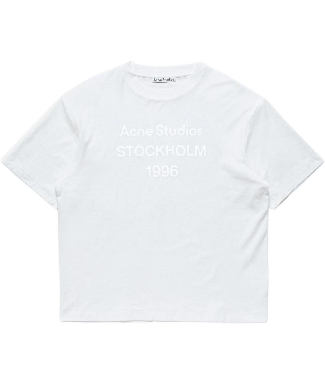 ACNE STUDIOS Белая футболка, фото 1