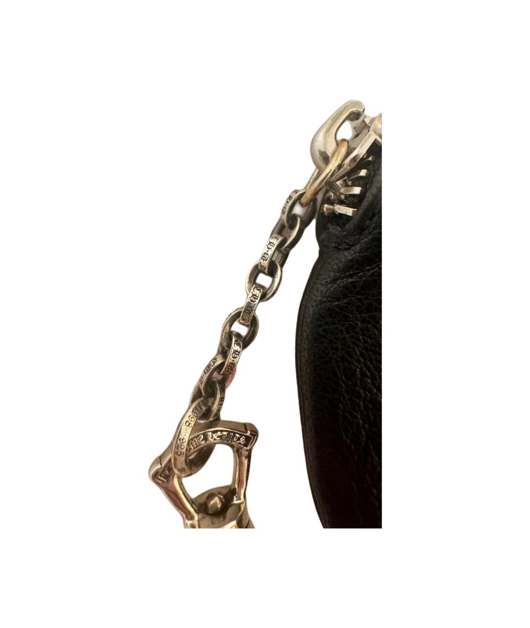 CHROME HEARTS Черный кошелек, фото 4