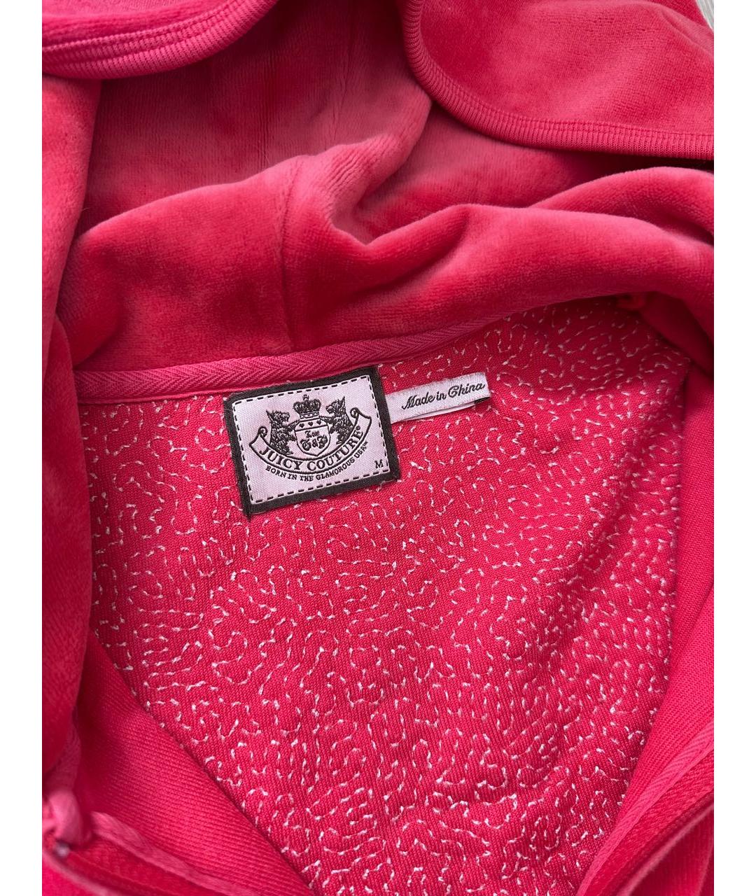 JUICY COUTURE Красный хлопковый спортивные костюмы, фото 4
