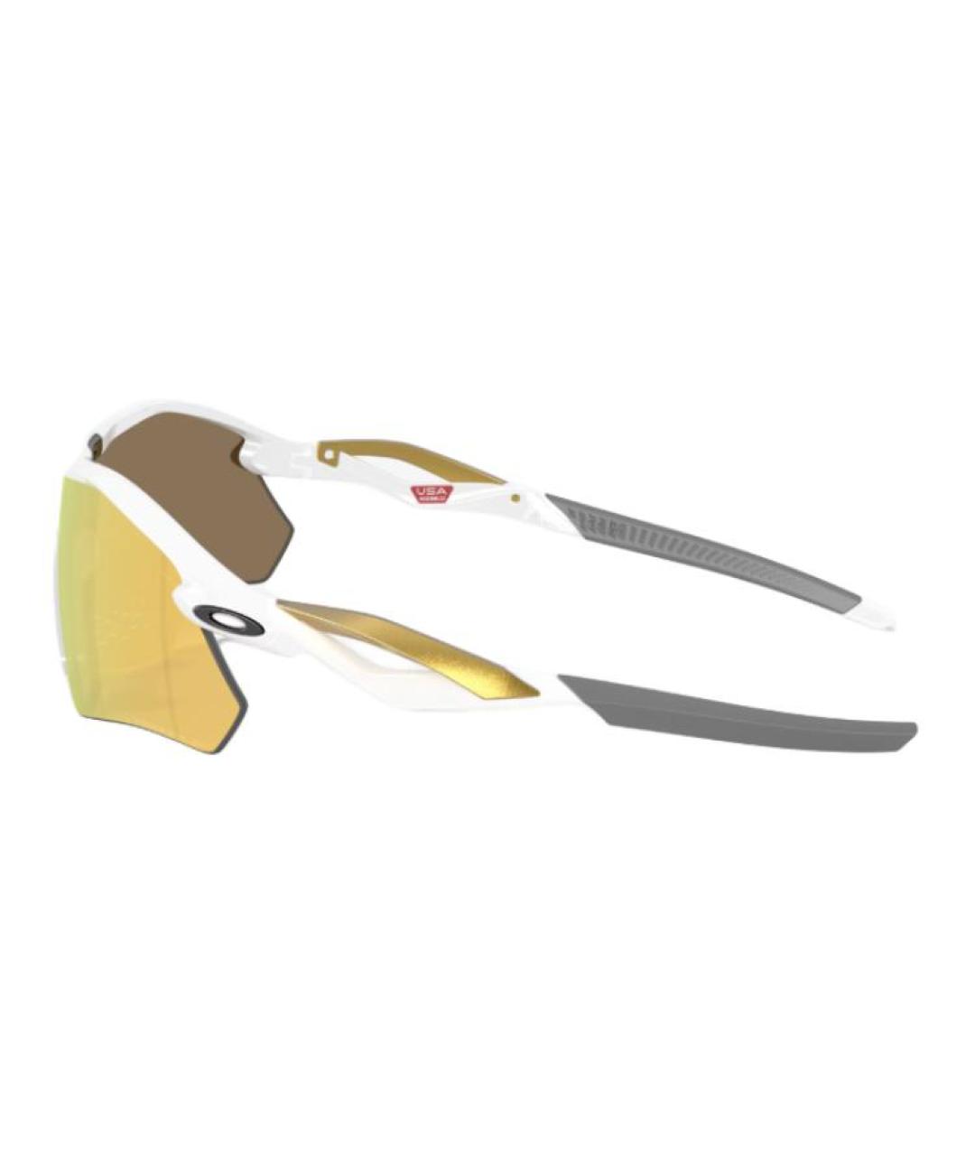 OAKLEY Белые пластиковые солнцезащитные очки, фото 3