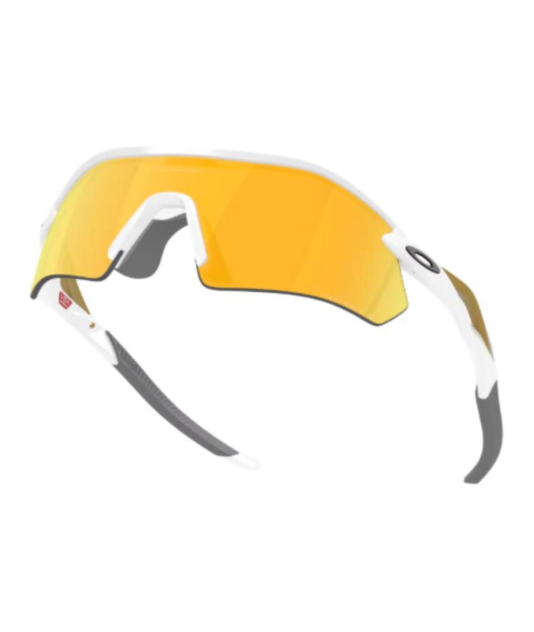OAKLEY Белые пластиковые солнцезащитные очки, фото 5