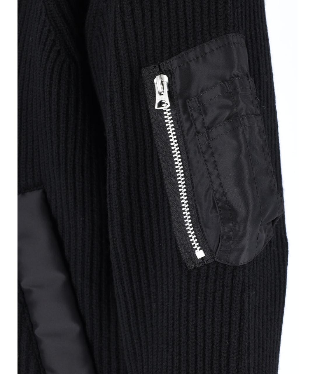 SACAI Черная куртка, фото 4
