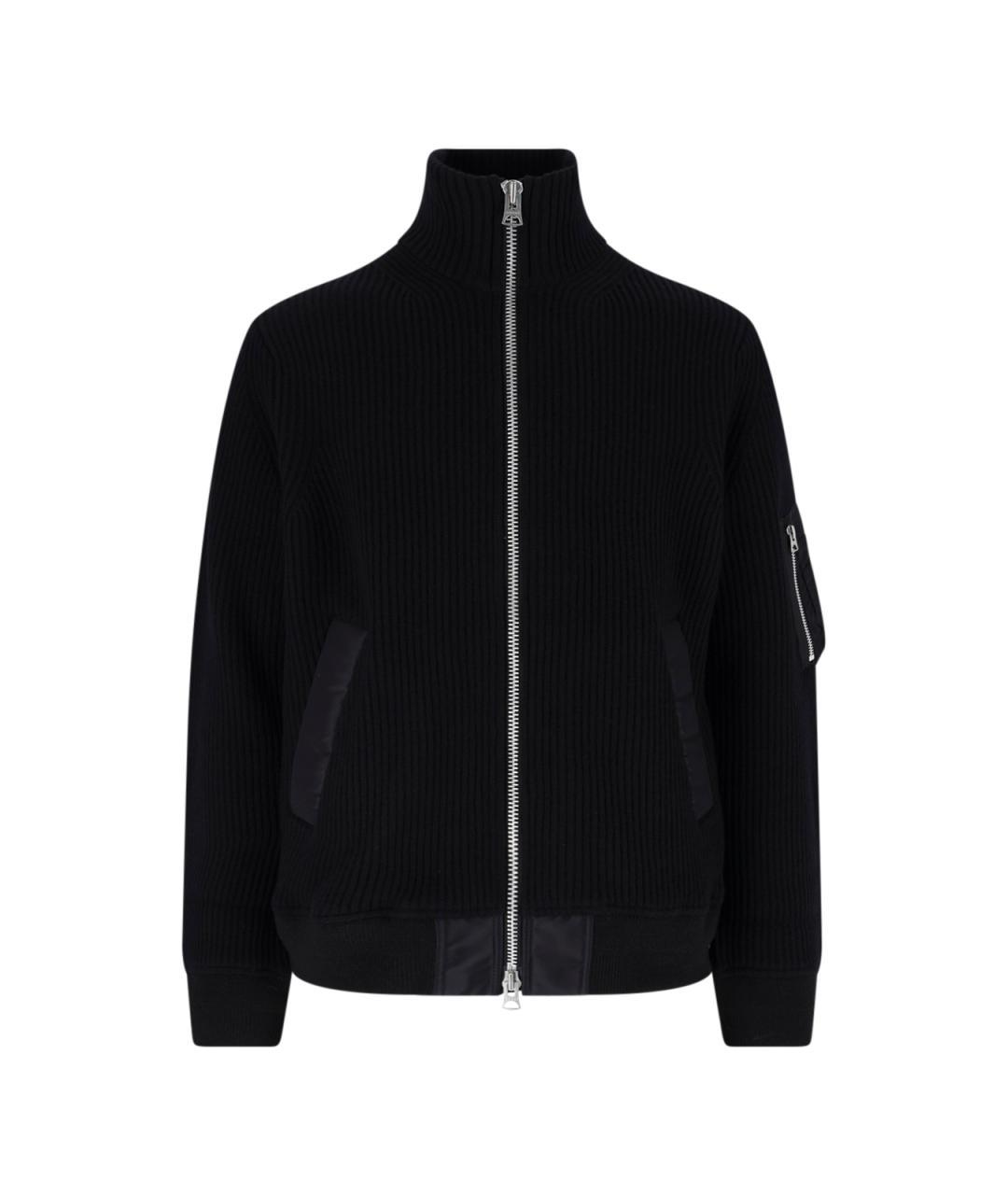 SACAI Черная куртка, фото 1