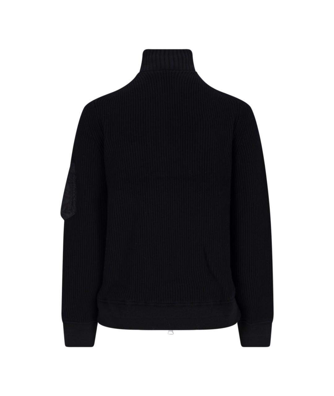 SACAI Черная куртка, фото 2