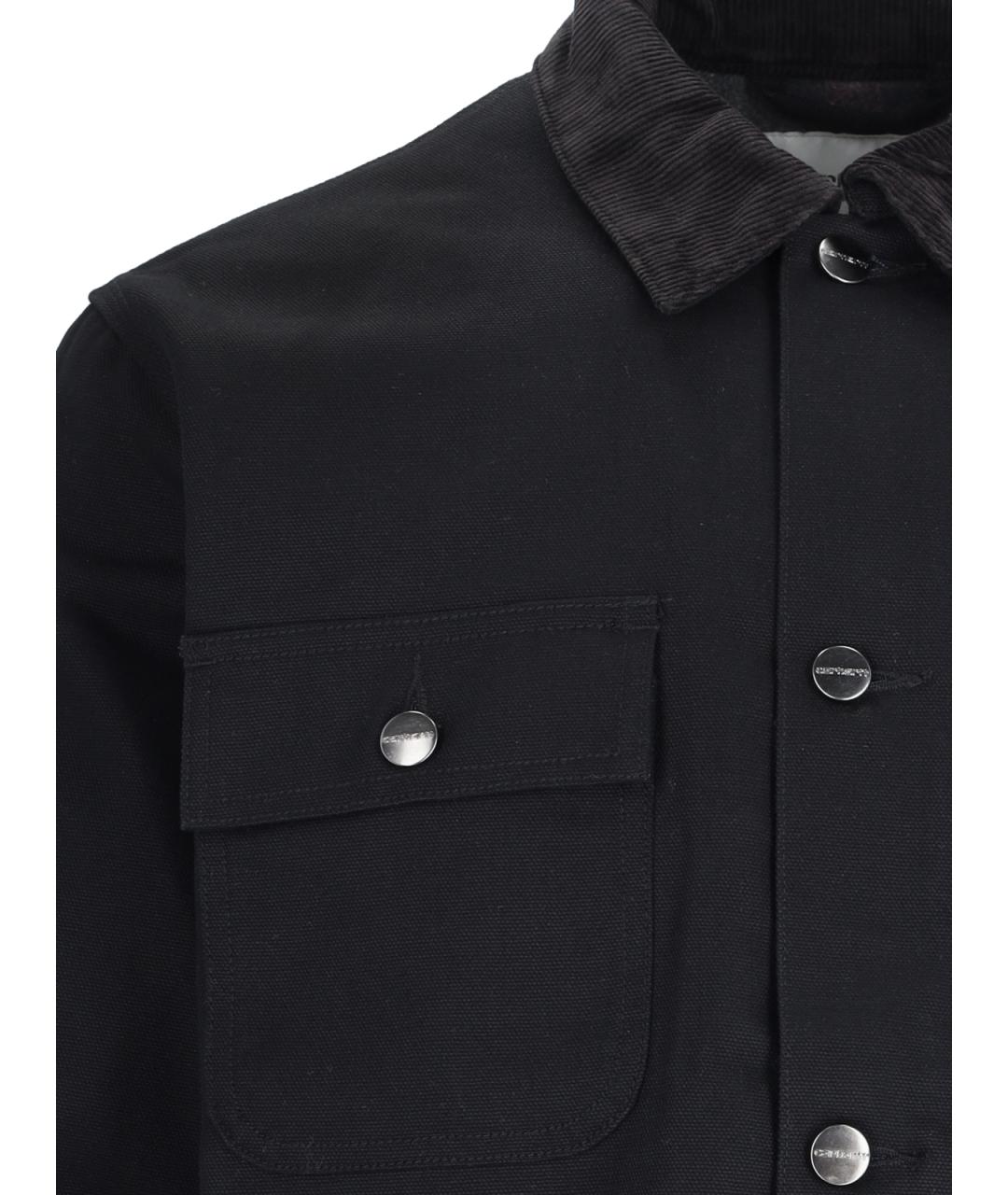 CARHARTT WIP Черная хлопковая куртка, фото 3