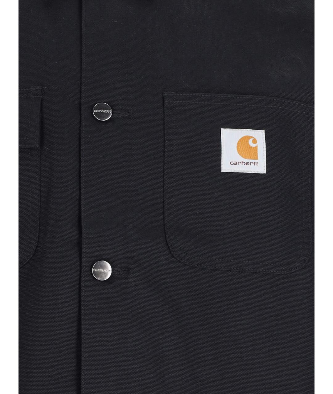 CARHARTT WIP Черная хлопковая куртка, фото 4