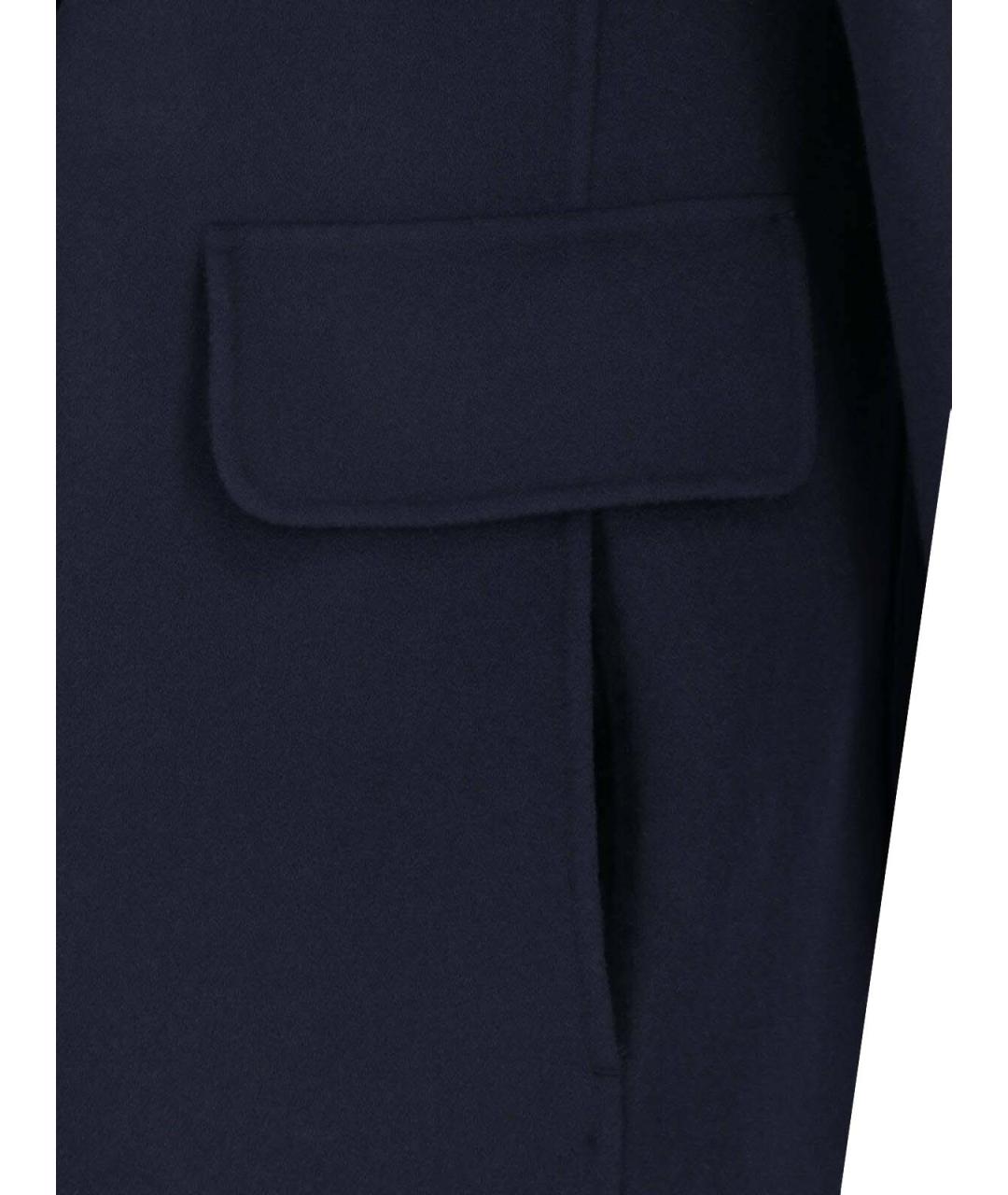'S MAX MARA Синее шерстяное пальто, фото 3
