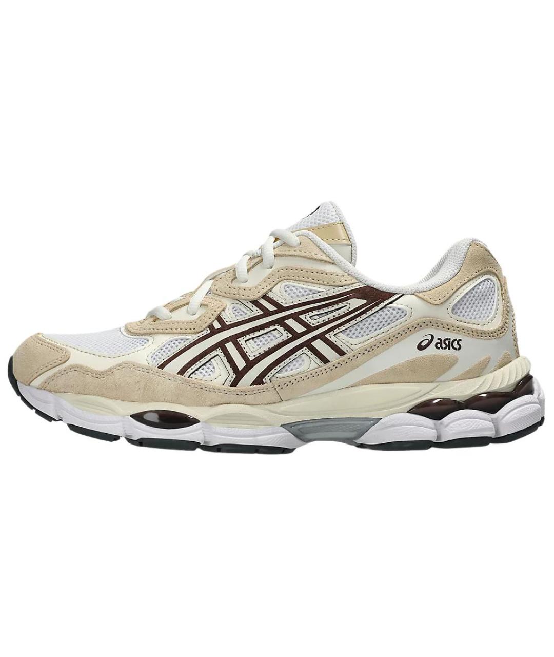 ASICS Бежевые синтетические кроссовки, фото 2