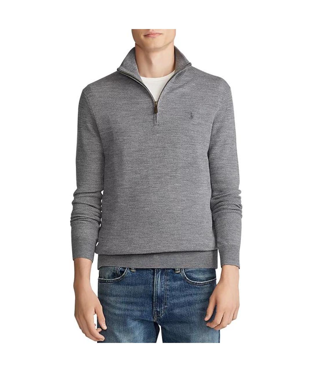 POLO RALPH LAUREN Серый джемпер / свитер, фото 6