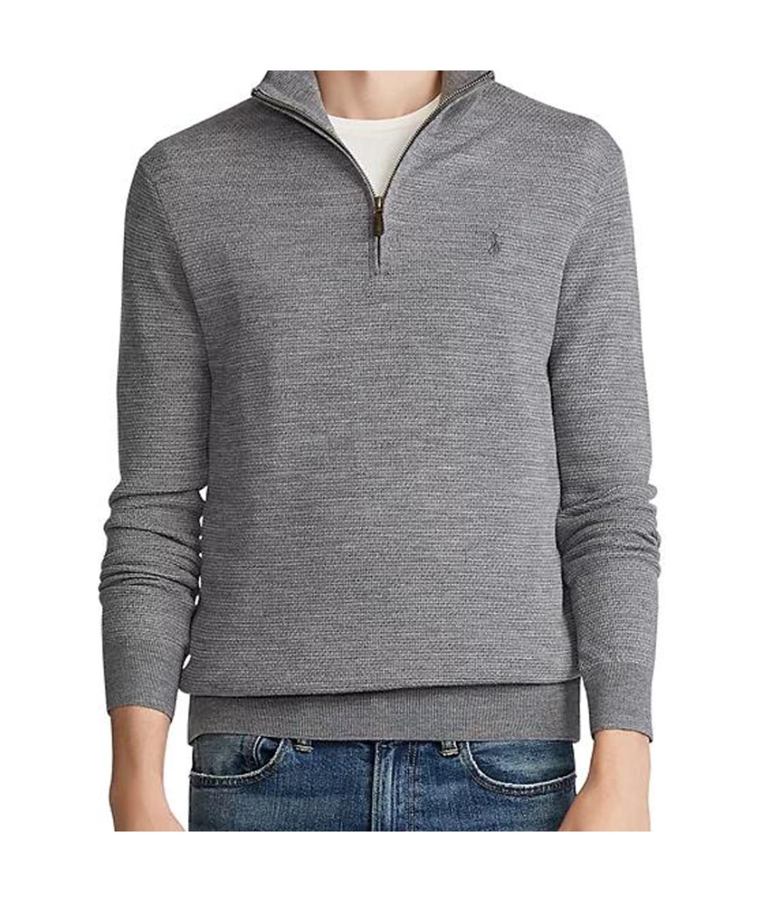POLO RALPH LAUREN Серый джемпер / свитер, фото 5