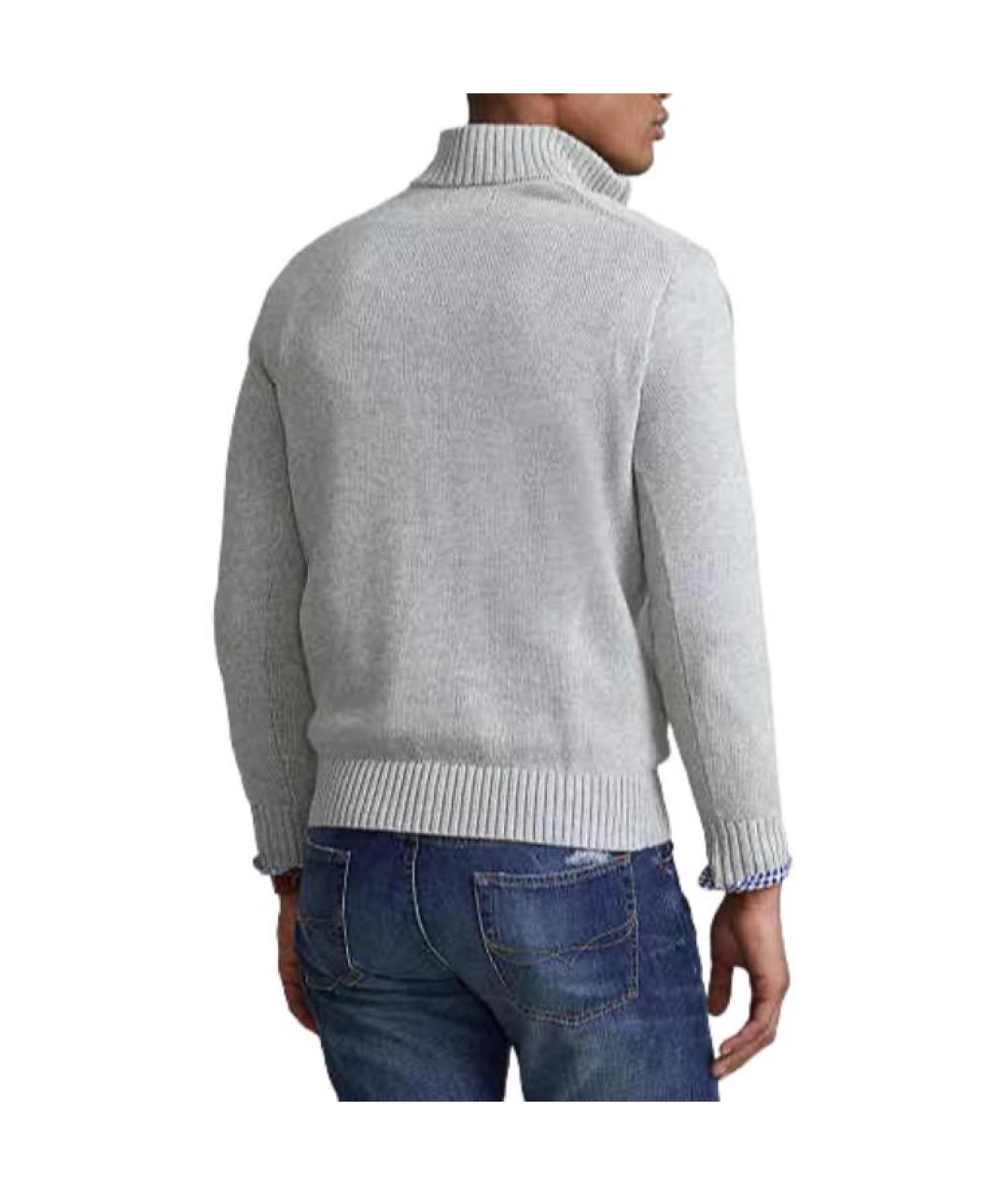 POLO RALPH LAUREN Серый джемпер / свитер, фото 4