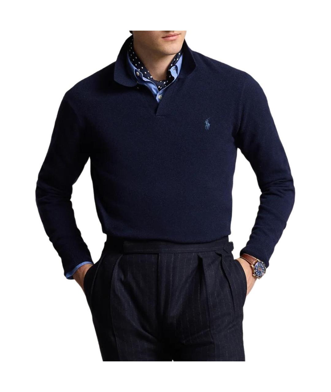 POLO RALPH LAUREN Синий джемпер / свитер, фото 3