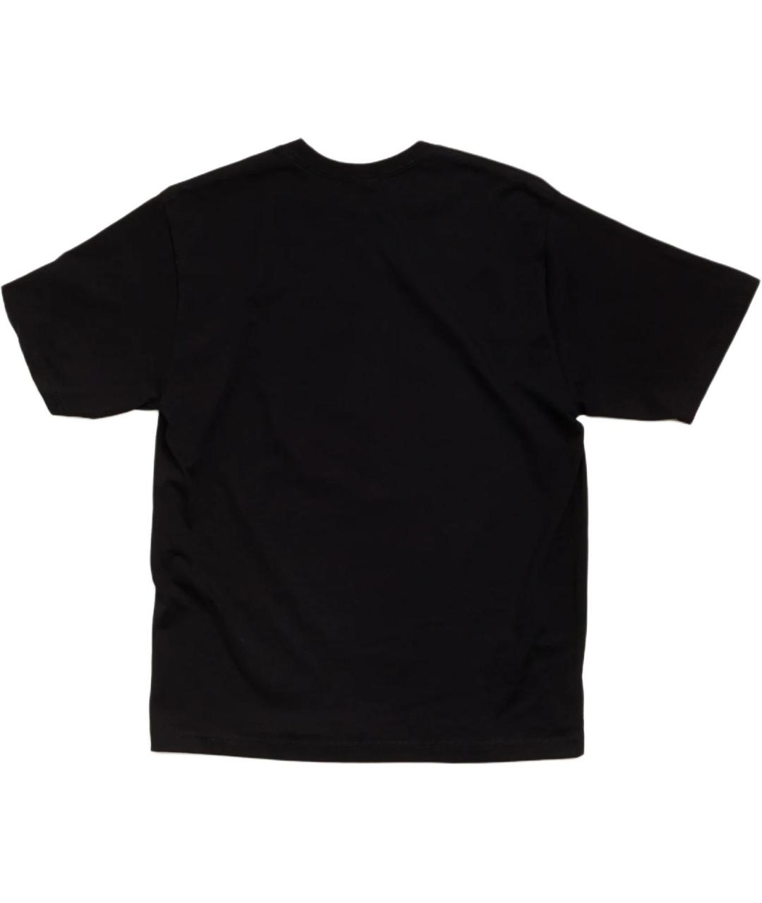 STUSSY Черная футболка, фото 2