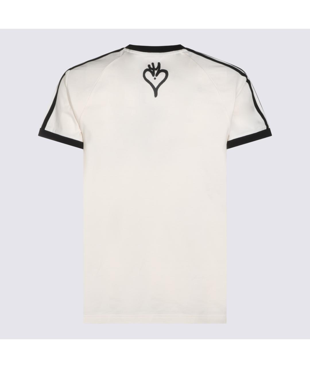 Y-3 Белая хлопковая футболка, фото 4