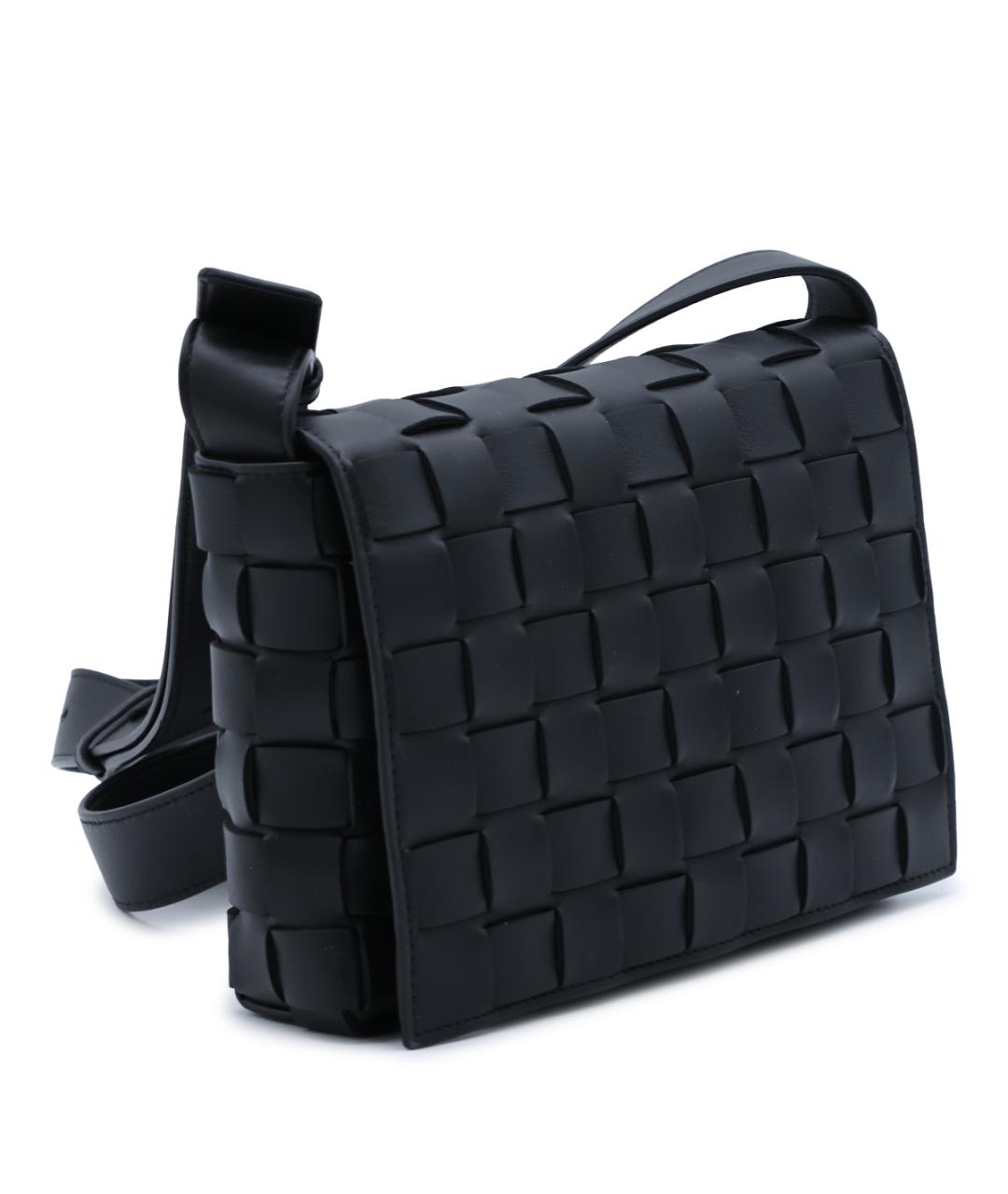 BOTTEGA VENETA Коричневая кожаная сумка на плечо, фото 4