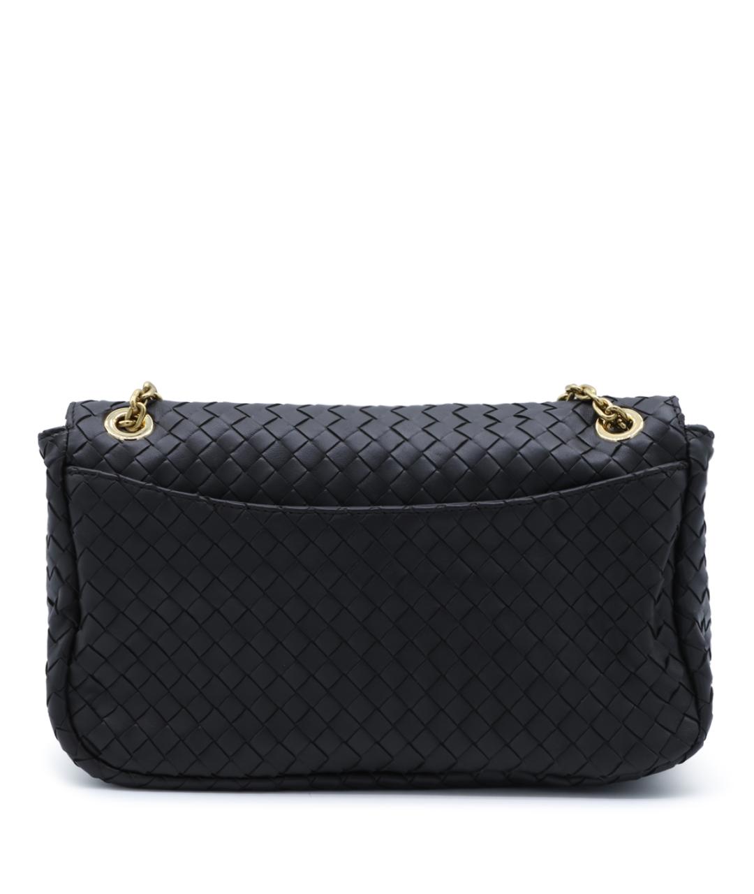 BOTTEGA VENETA Коричневая кожаная сумка через плечо, фото 6