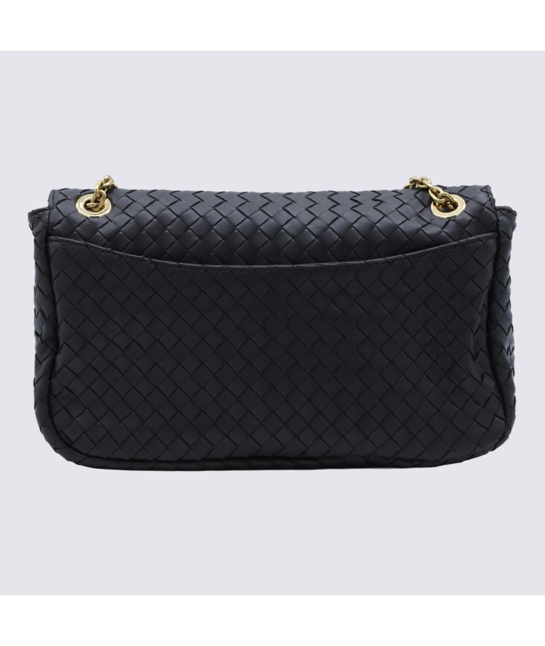 BOTTEGA VENETA Коричневая кожаная сумка через плечо, фото 5