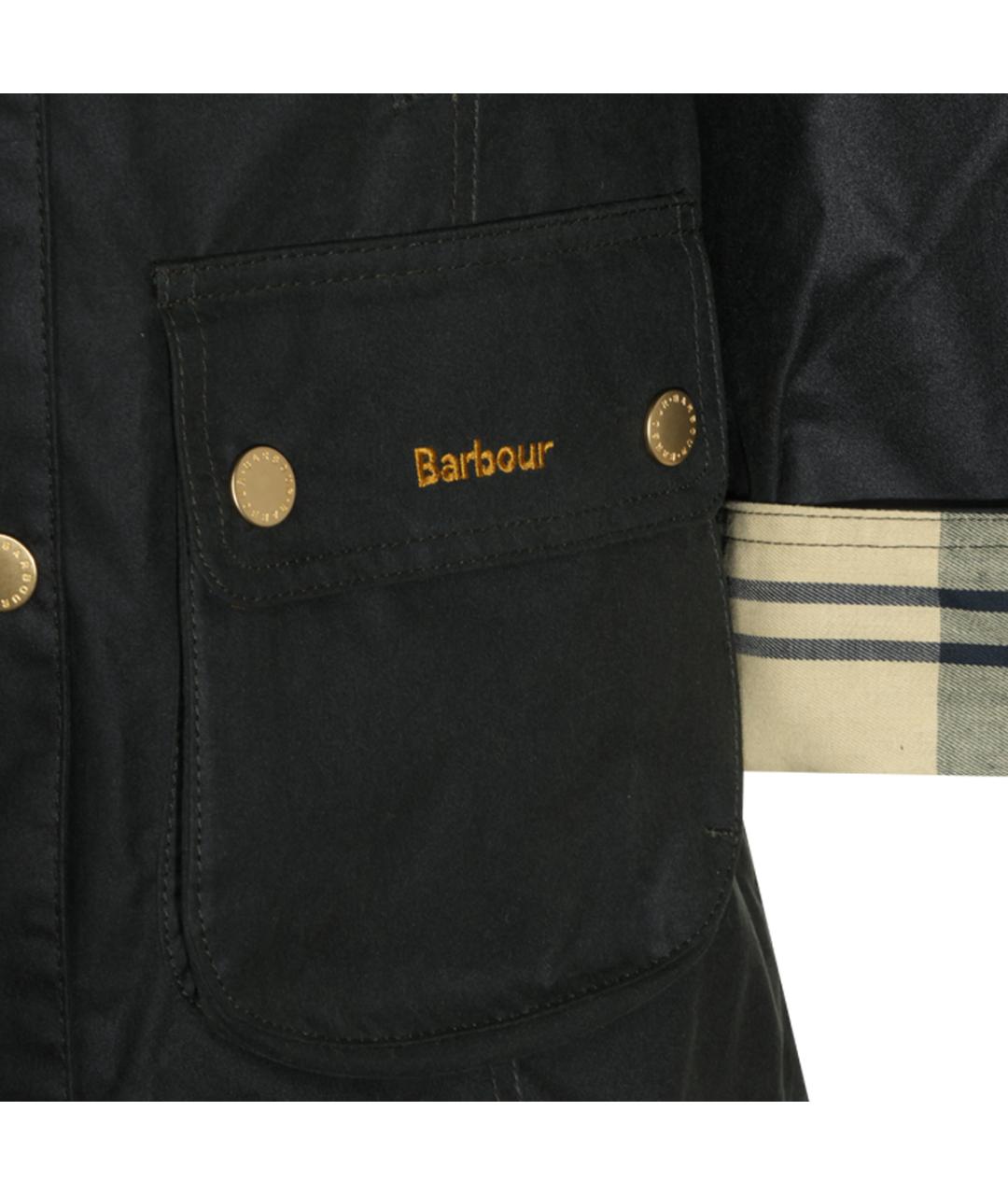 BARBOUR Зеленая хлопковая куртка, фото 4