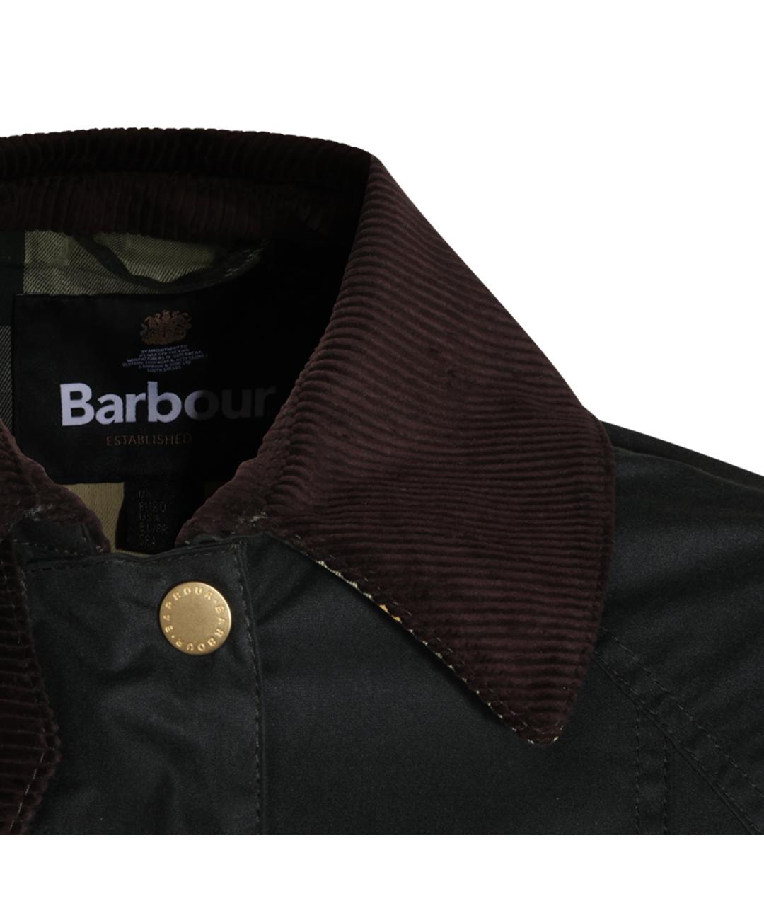 BARBOUR Зеленая хлопковая куртка, фото 4